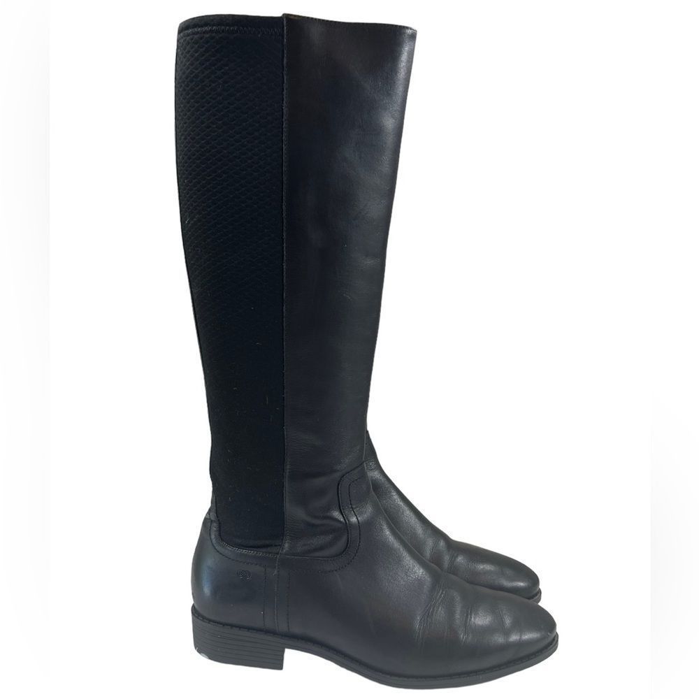 Classic Black Knee-High Women's Riding Boots